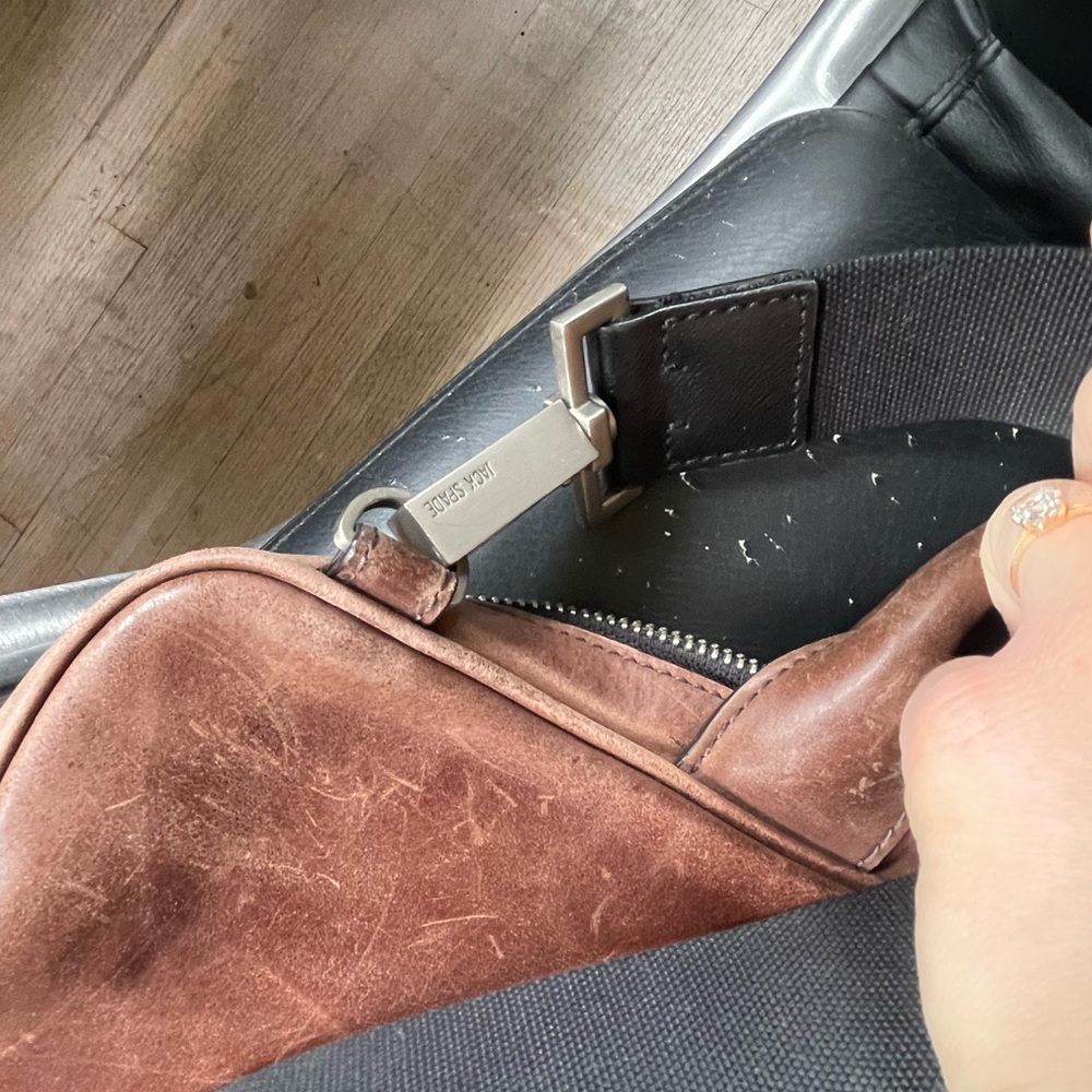 Jack Spade slim briefcase - NEEDS REPAIR - Picture 14 of 15